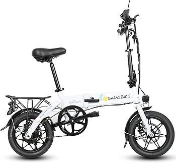 折りたたみ自転車 14インチ Amazon | SAMEBIKE 電動自転車 折りたたみ式 14インチ 軽量 フル